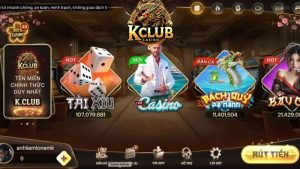 Điểm cộng của trò chơi Tài xỉu Kclub