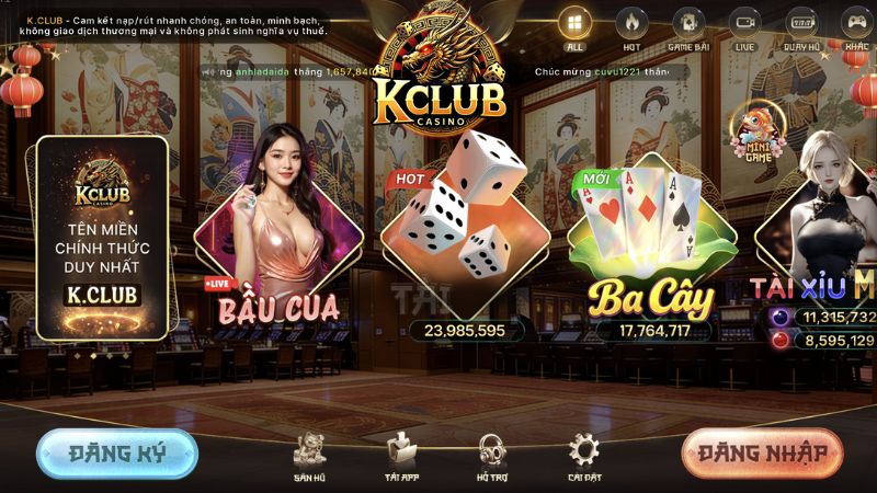 Khám phá ưu điểm khi đăng ký và đăng nhập Kclub